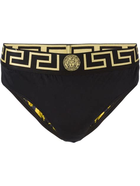 versace swim brief for men|Versace swimsuit men.